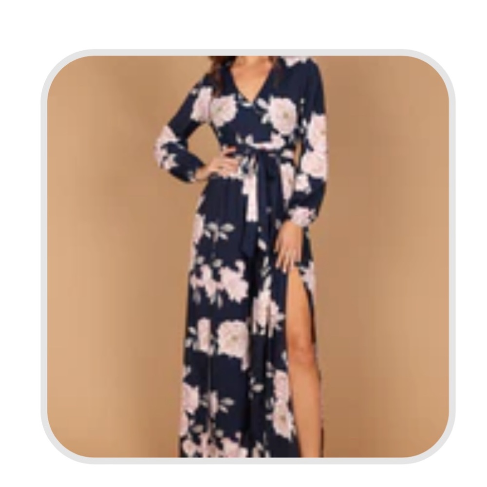 Petal & Pup Navy floral jumpsuit!